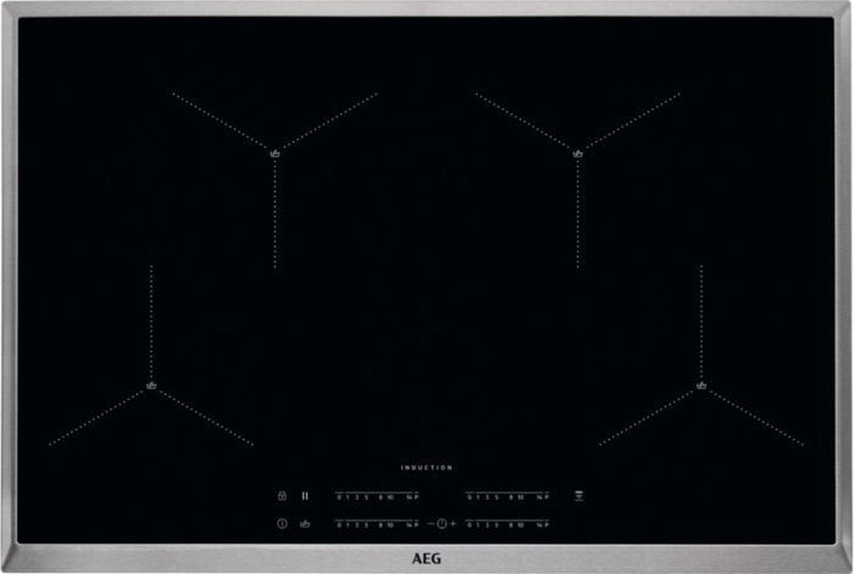 AEG IAE84411XB Ingebouwd Zone van inductiekookplaat Zwart