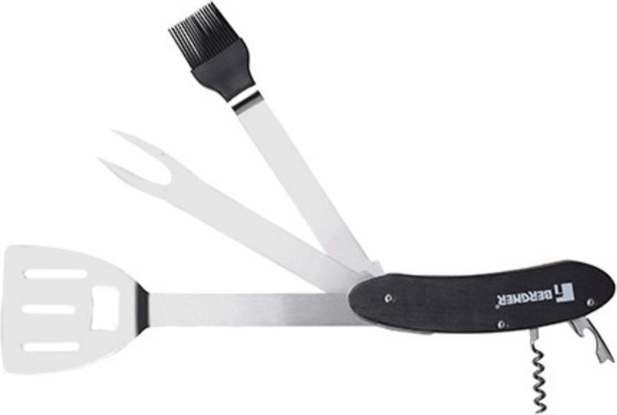 5 in 1 bbq benodigheden - Bbq accesoires - Bbq koffer - Bbq set - Bbq gereedschap - Bbq set koffer - Barbecue koffer - Bbq kofferset - Bbq gereedschapset koffer - Barbecue set - Bbq accesoires set - Barbecue set