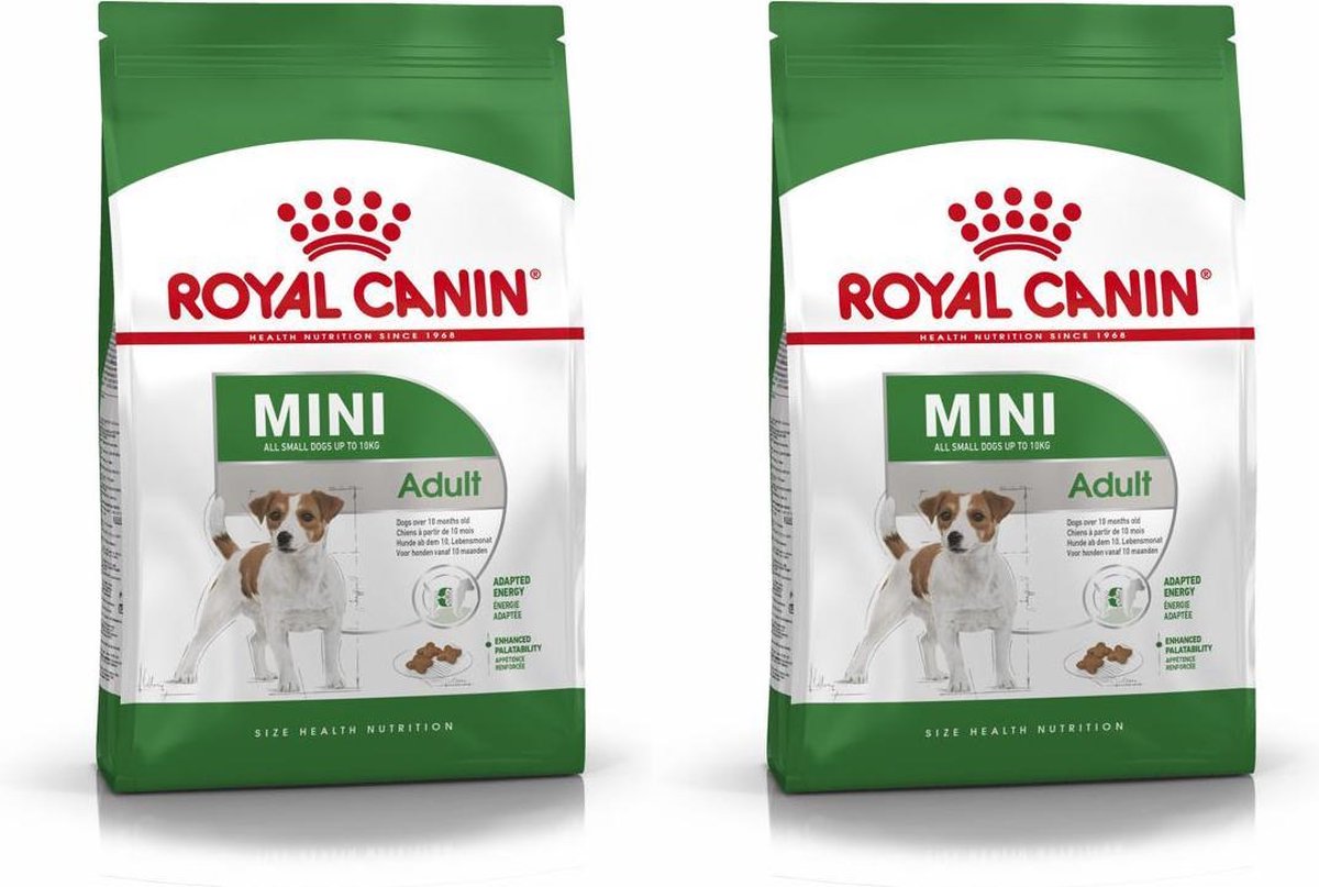 Royal Canin Mini Adult - Hondenvoer - 2 kg per 2 stuks
