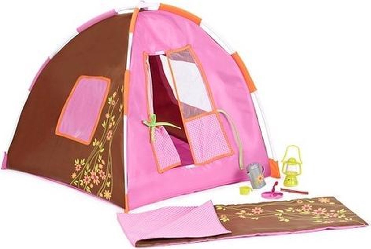 Our Generation Polka Dot Camping Set Roze