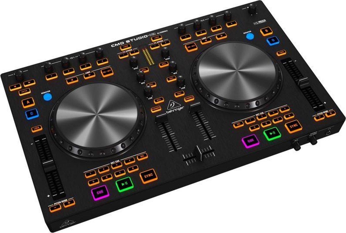 Behringer CMD STUDIO 4A 4kanalen Zwart DJ-controller