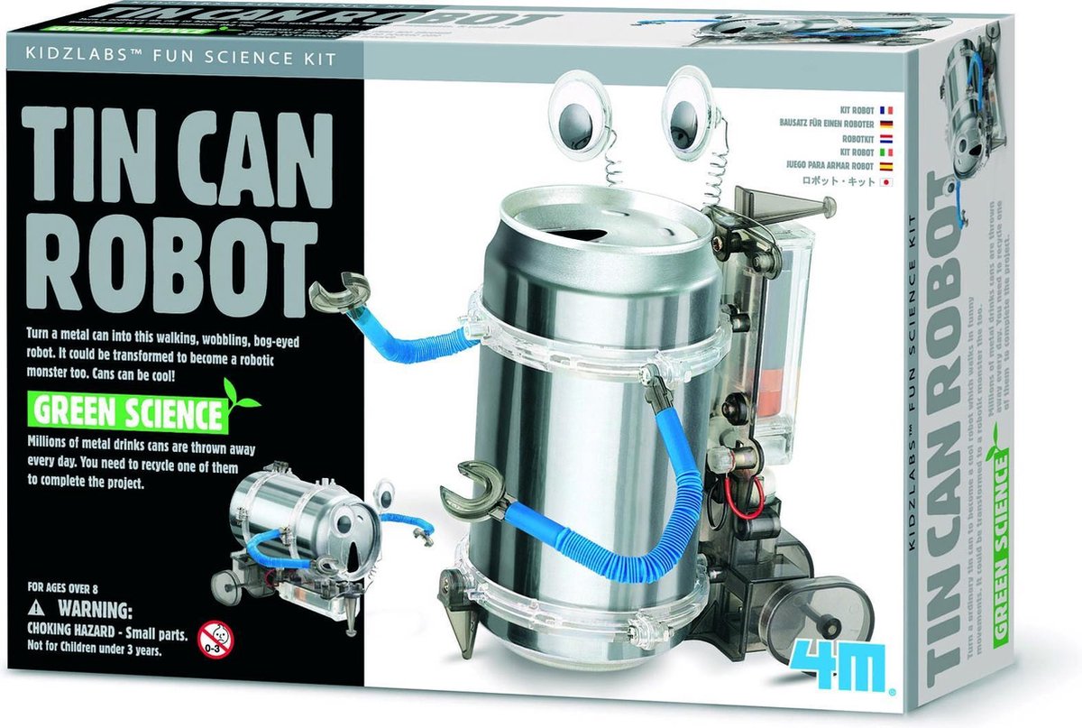 4M Tin Can Robot