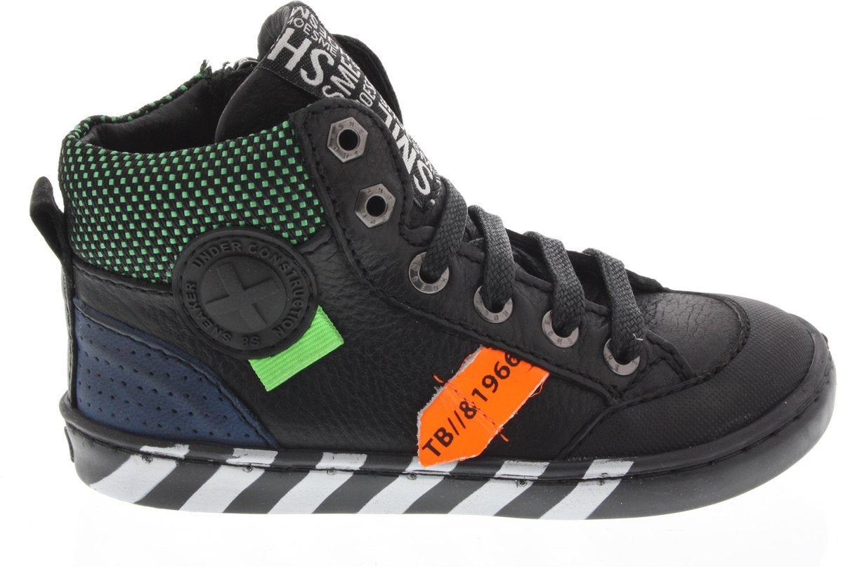 Shoesme UR20W044-C - Kinderen Half-hoogJongens - Kleur: Zwart - Maat: 26