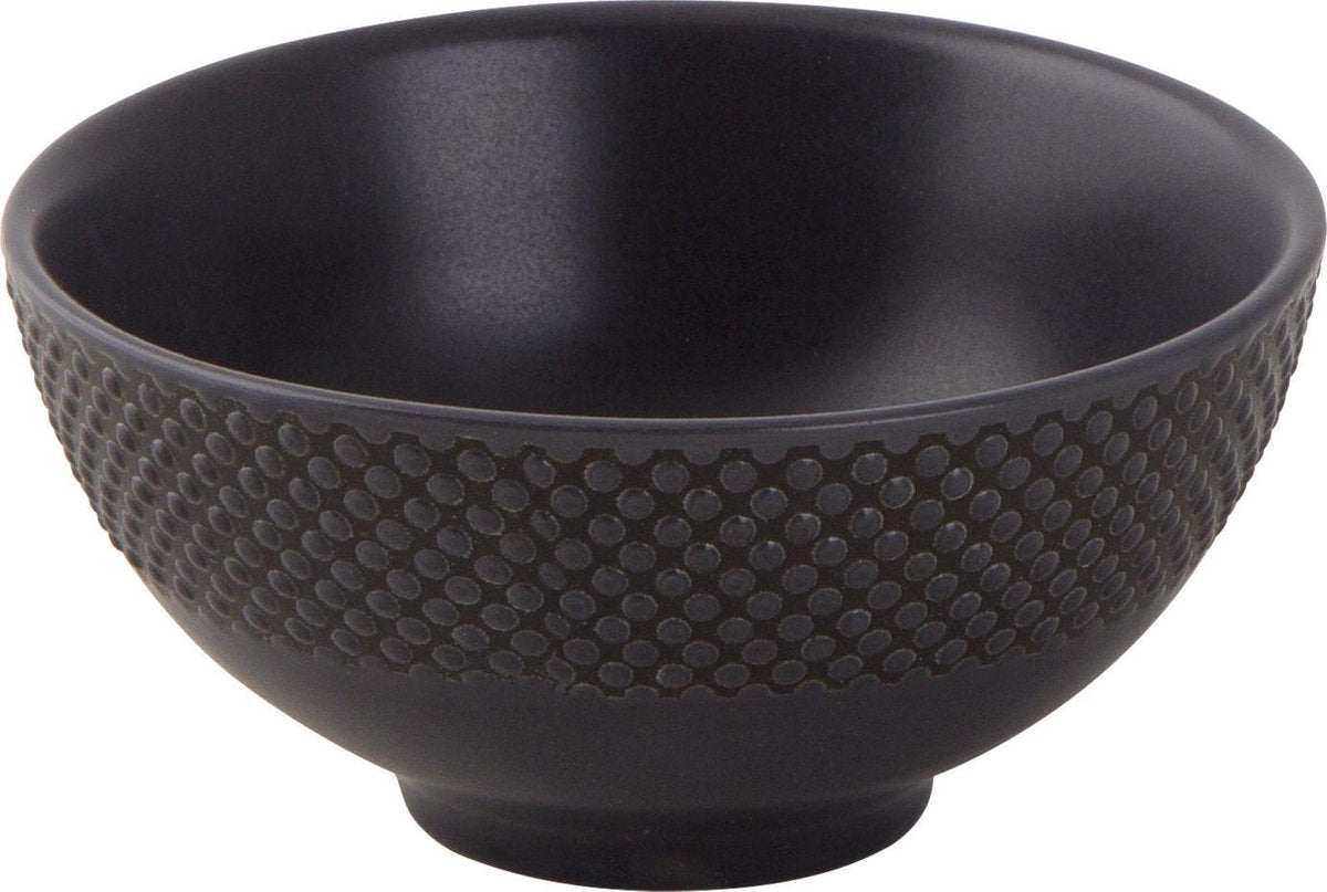 Palmer Schaal Dots 11.5 cm 30 cl Grijs Stoneware 1 stuk(s)