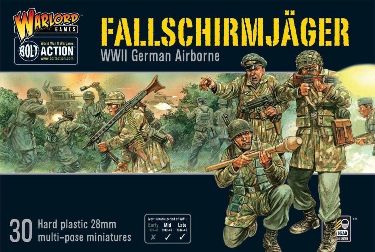 Bolt Action: Fallschirmjager (plastic)
