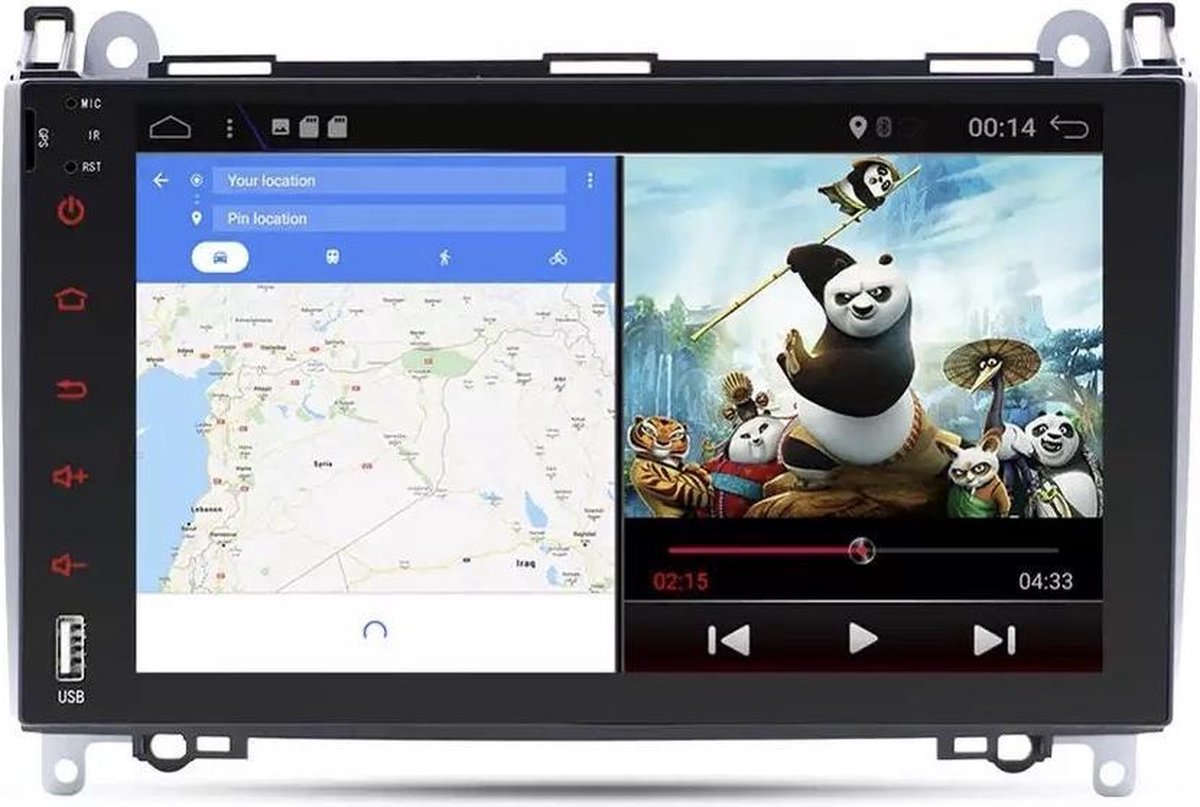 Mercedes Benz 9inch A klasse B klasse Vito Viano Sprinter Volkswagen Crafter Android 10 navigatie en multimediasysteem + GRATIS CAMERA