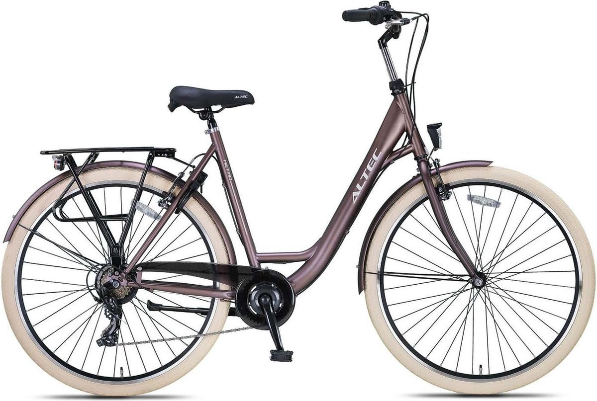Altec Metro Damesfiets 28 inch 55cm Terra Brown 7v