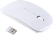 2.4 Ghz draadloze muis - 1600 dpi - Wit - Plug&play