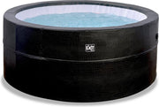 EXIT Leather Premium spa ø184x73cm - zwart