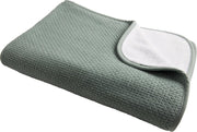 DEKEN PIQUE WINTER 075X100 60R/STONEGREEN 100% KATOEN