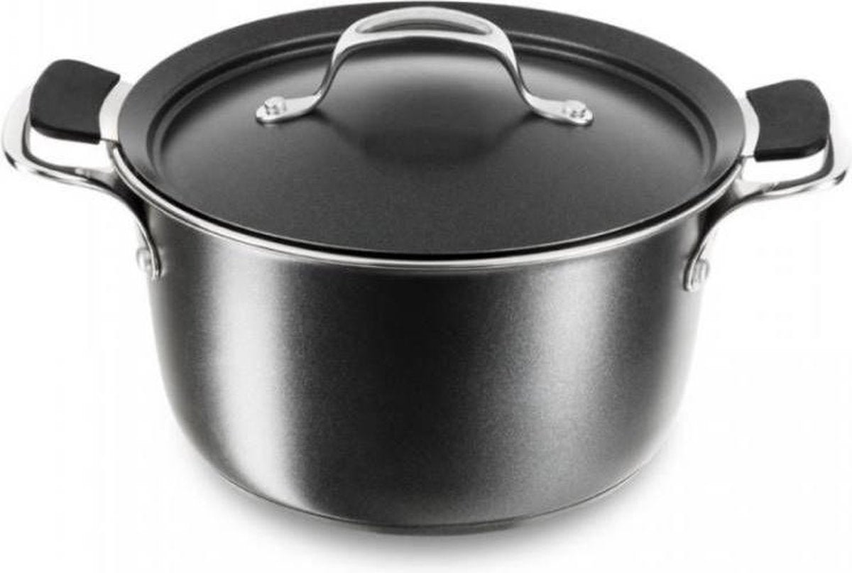 Tefal Experience E75590 Kookpan hoog 24cm - 2-in1 - met stoominzet - inductie geschikt