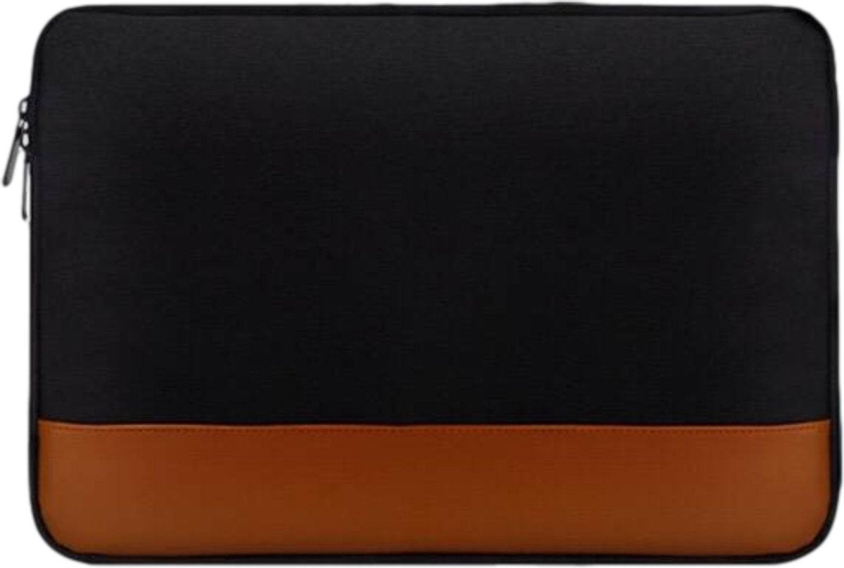 Laptop hoes - Laptophoes 13 inch - Laptophoes - Laptop sleeve - Laptoptas - Laptoptas leer -  Laptoptas 13 inch - Laptop sleeve macbook air - Laptophoes 13 inch macbook pro Zwart