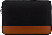 Laptop hoes - Laptophoes 13 inch - Laptophoes - Laptop sleeve - Laptoptas - Laptoptas leer -  Laptoptas 13 inch - Laptop sleeve macbook air - Laptophoes 13 inch macbook pro Zwart