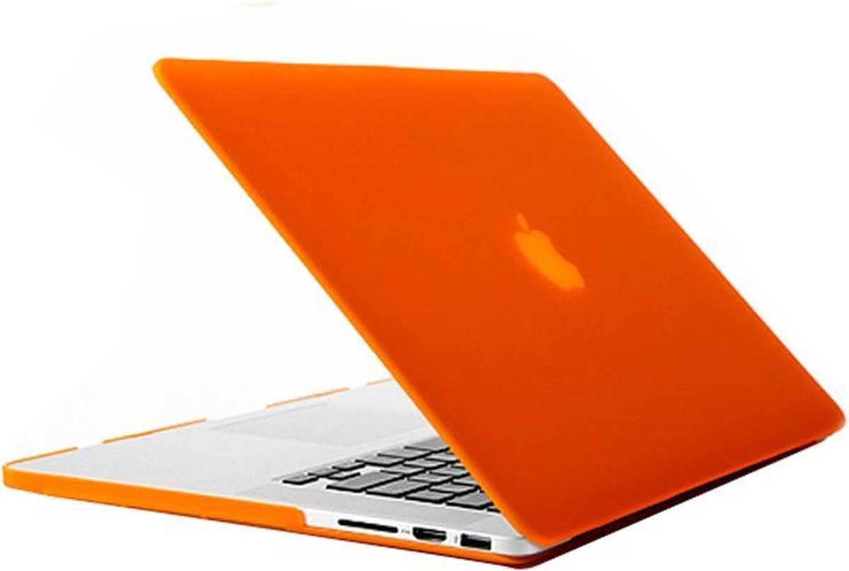 Mobigear Hard Case Frosted Oranje voor Apple MacBook Pro Retina 13 inch