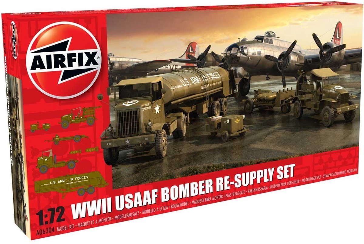 Airfix - Usaaf 8th Air Force Bomber Resupply Set