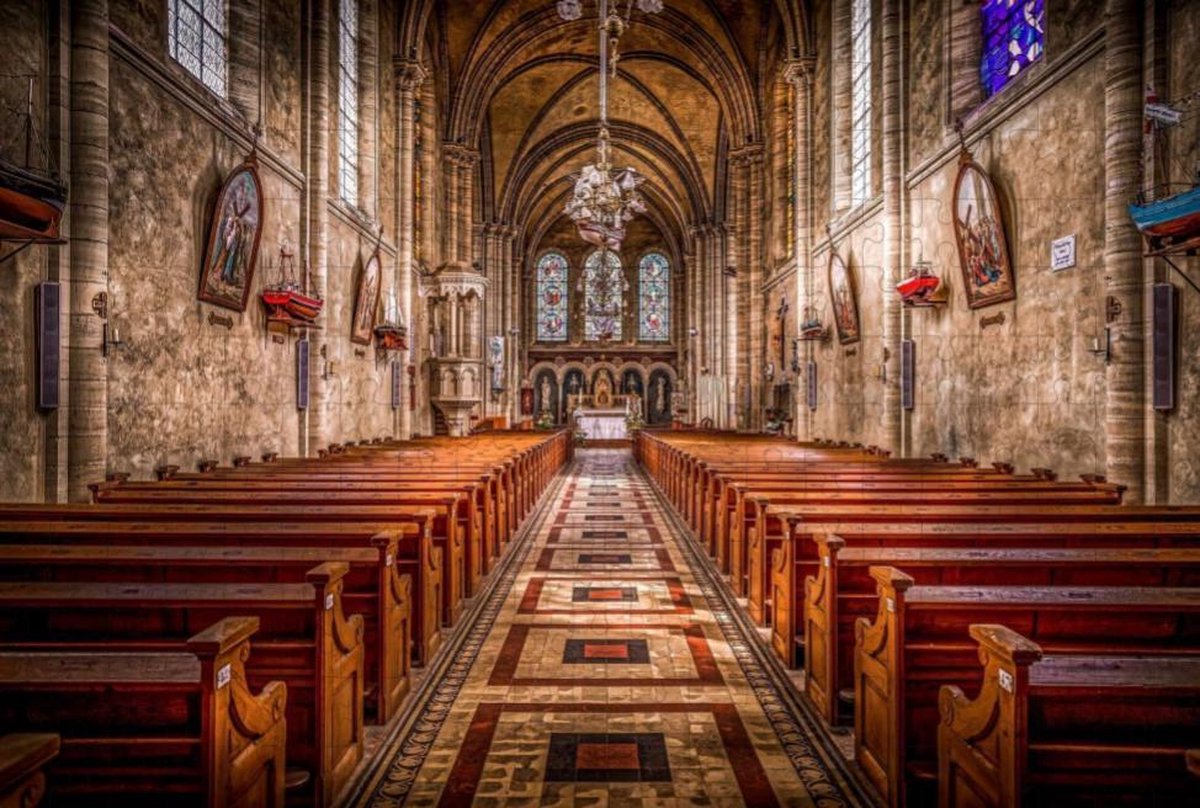 Kerk - Legpuzzel 252 stukjes
