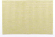 Rasteli Placemat Afwasbaar Groen- Licht groen L 45 cm B 30 cm  Voordeelaanbod van 4 stuks