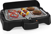 Tristar BQ-2824 Elektrische Tafelbarbecue - Grilloppervlak (LxB) 34x23 cm - Met Vetcollector - 2000W - Zwart