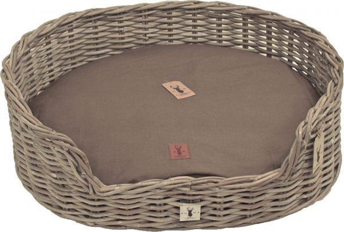 Boony est1941 hondenmand rotan ovaal 90 cm