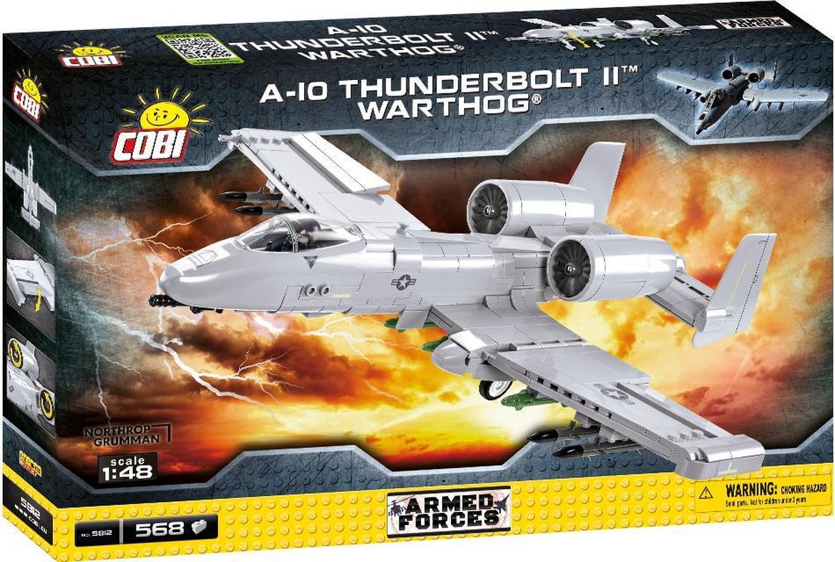 COBI A-10 Thunderbolt II Warthog - Constructiespeelgoed - Modelbouw - Vliegtuig