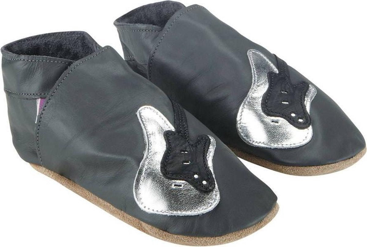 Donkerblauwe babyslofjes van Starchild