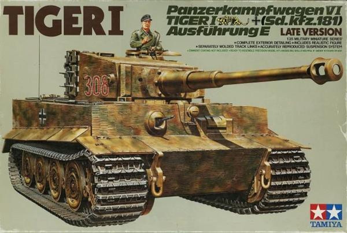 TAMIYA 1:35 Sd. Kfz. 181 Panzer VI Tiger I