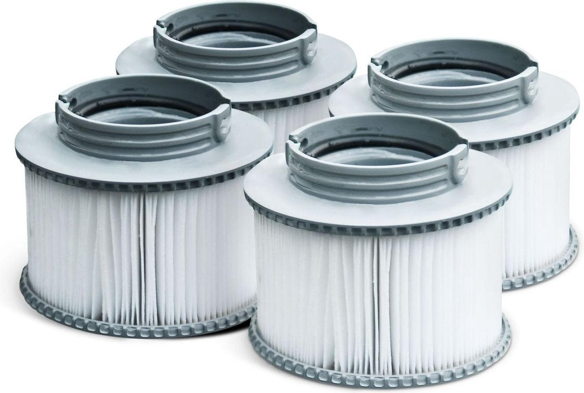 Set van 4 filterpatronen voor opblaasbare spa MSPA ((LITE modellen 2019