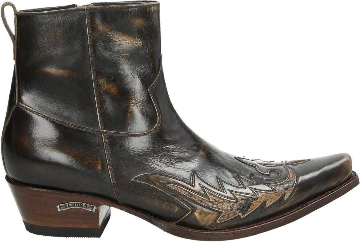 Sendra 12185 Mimo heren laars - Bruin - Maat 44