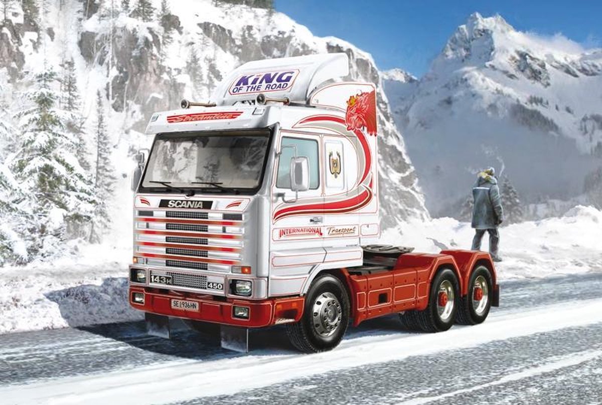 Italeri - Scania Streamline 143h 6x2 1:24 (Ita3944s) - modelbouwsets