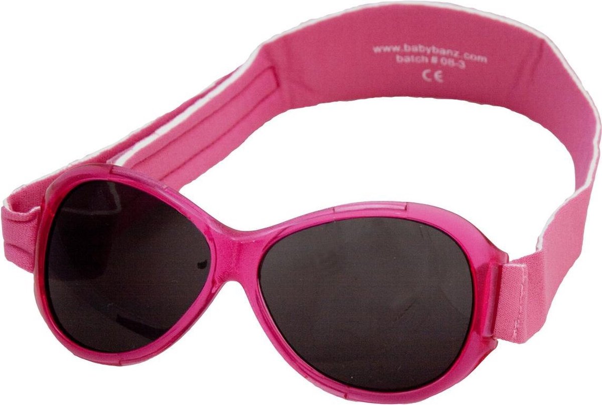 Banz - UV-beschermende zonnebril voor kinderen - Retro - Roze - maat Onesize (2-5yrs)