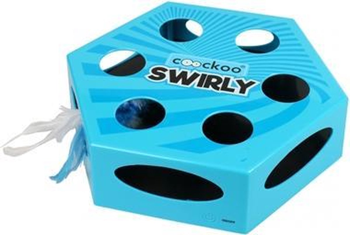Coockoo swirly blauw - 20