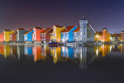 Reitdiephaven in Groningen - Legpuzzel 252 Stukjes | Reitdiephaven - Groningen - Architectuur