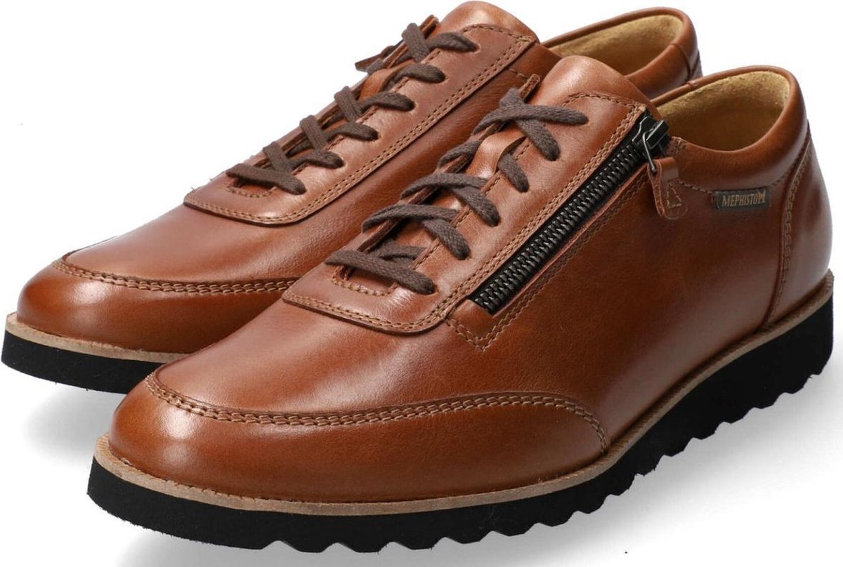 Mephisto VALENTINO heren veterschoen - bruin - maat 47