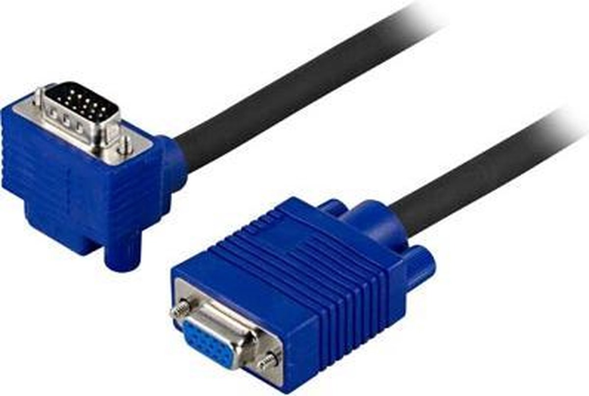 Deltaco RGB-9 1m VGA (D-Sub) Zwart