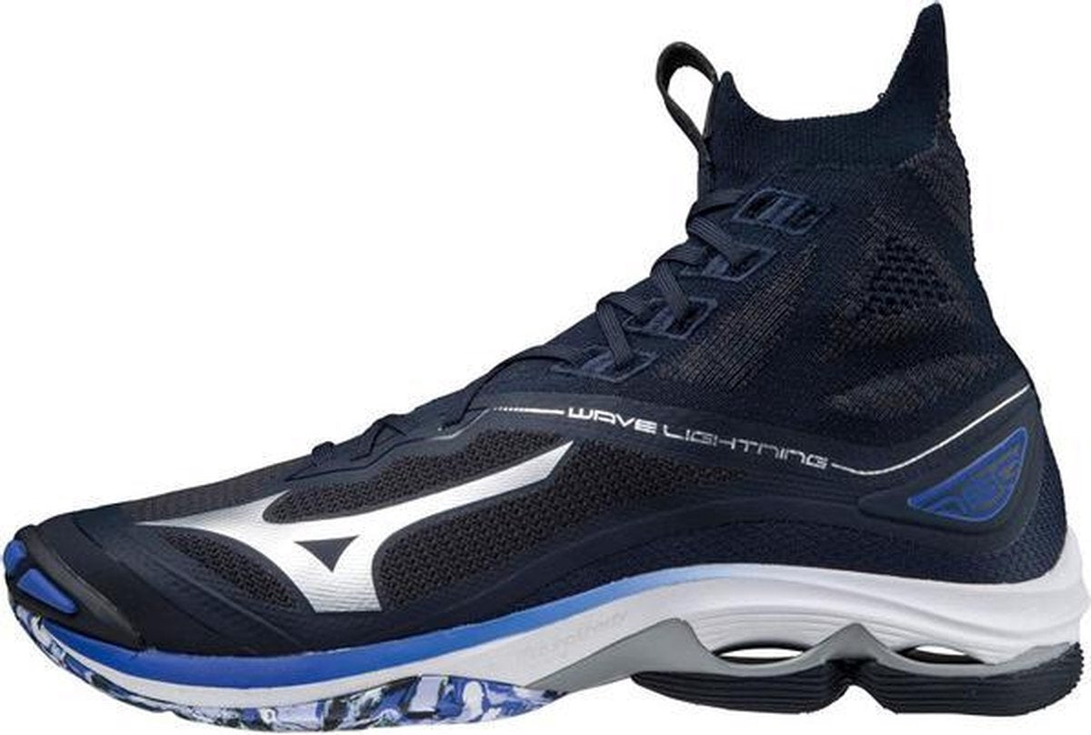Mizuno Wave Lightning Neo - zwart/blauw - maat 43
