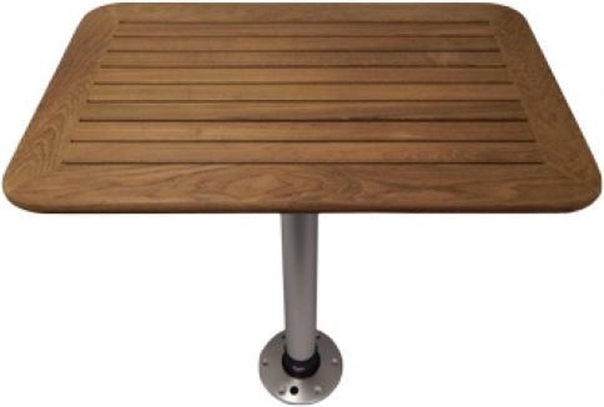 Allpa teakhouten Tafelblad 37x60cm met 686mm Tafelpoot