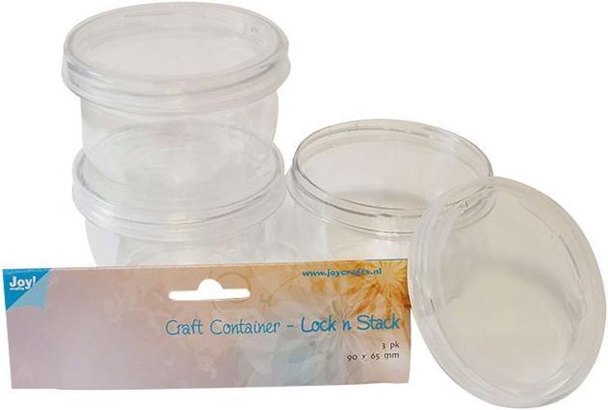 Joy!Crafts • Stapel bakjes 3 stuks 90x65mm