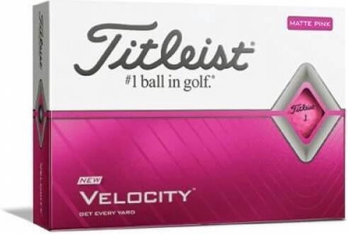 Titleist Velocity Pink