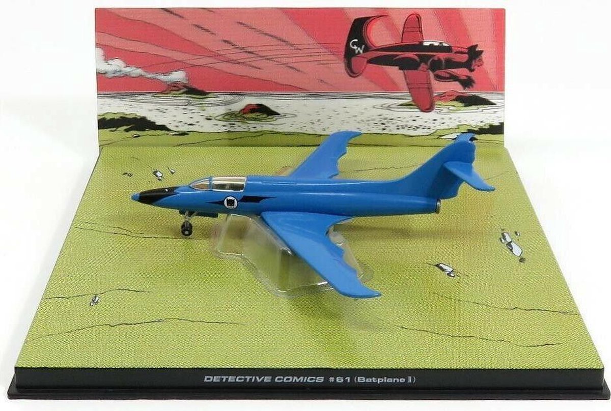 Batmobile BatPlane II Detective Comics 61 Blue