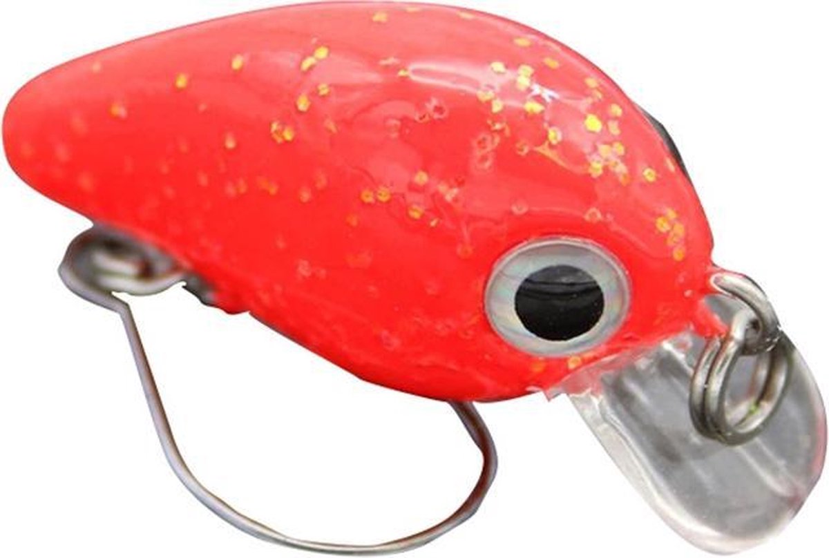 Troutlook Trout Crank - Red - 2.5cm - 1.6g - Rood