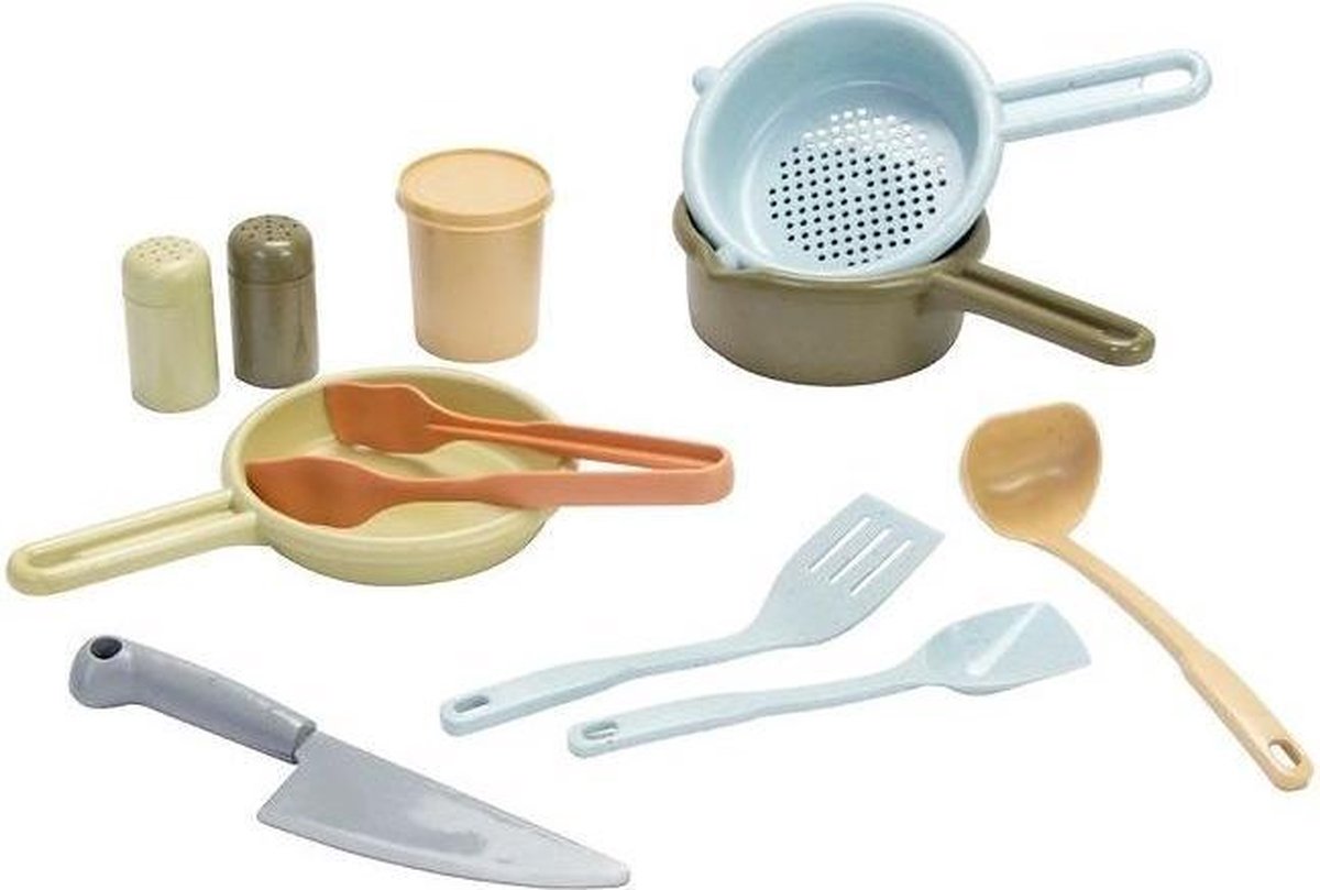 Dantoy - BIOplastic Keukenset (12-delig)