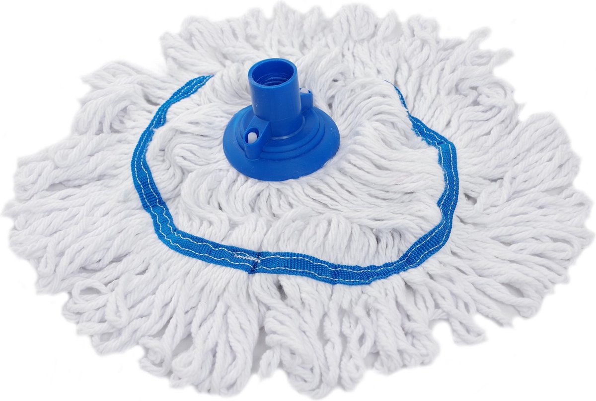 Dweil mop 2stuks voor professionele Maus 15l mopset blauw