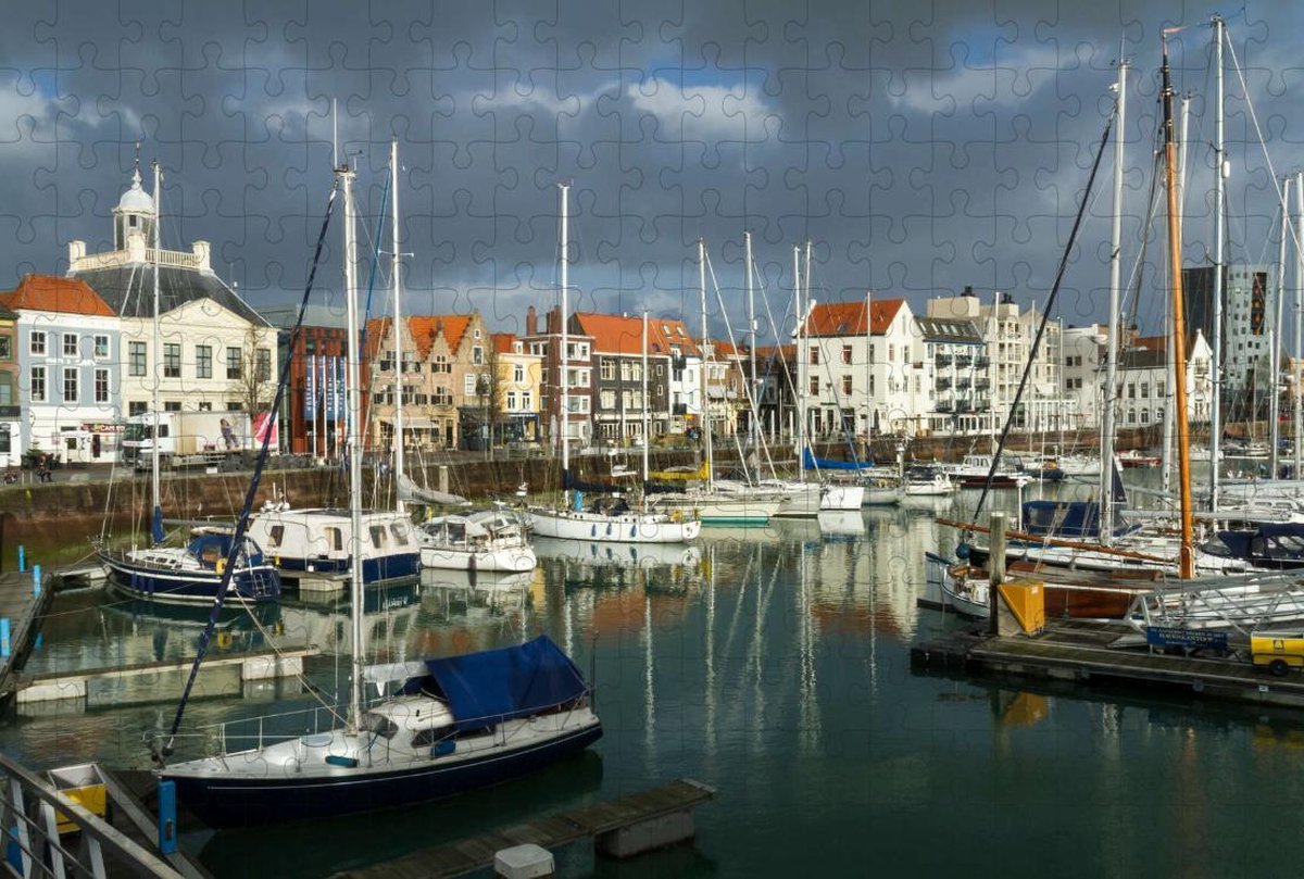 Haven van Vlissingen - Puzzel 252 stukjes