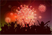Coronavirus - Mensenmassa - Legpuzzel 1500 stukjes