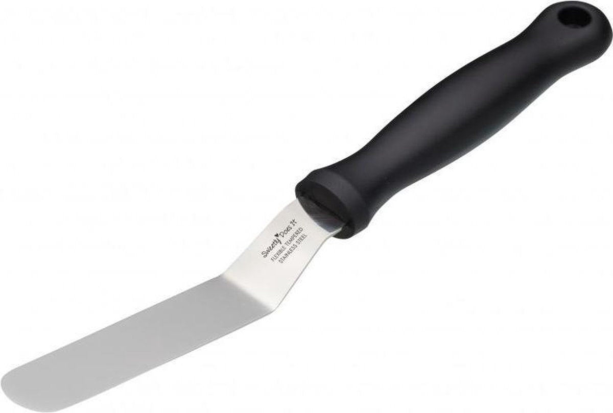 Kitchencraft Paletmes 22 Cm Rvs Zwart/Zilver