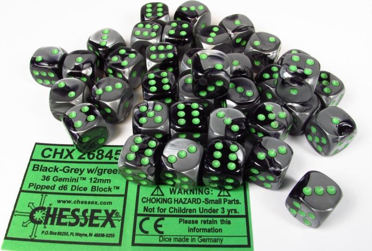 Chessex dobbelstenen set