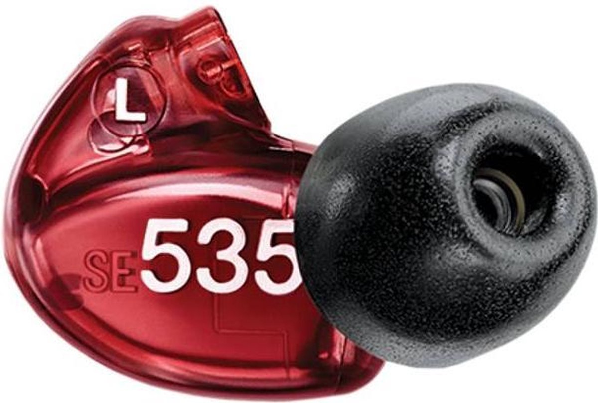 Shure SE535-LTD-LEFT reserve earphone links gl. rood