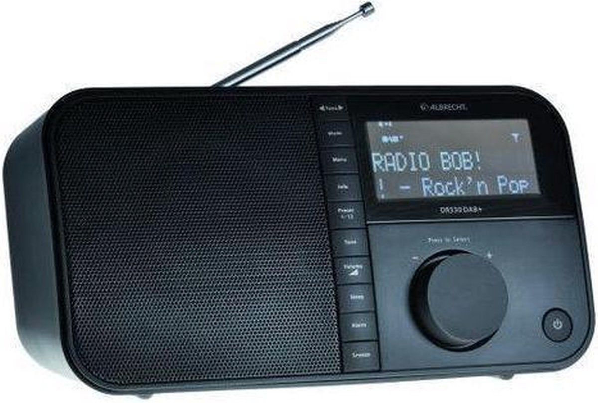 Albrecht DR-330 DAB+ en FM radio met afstandbediening