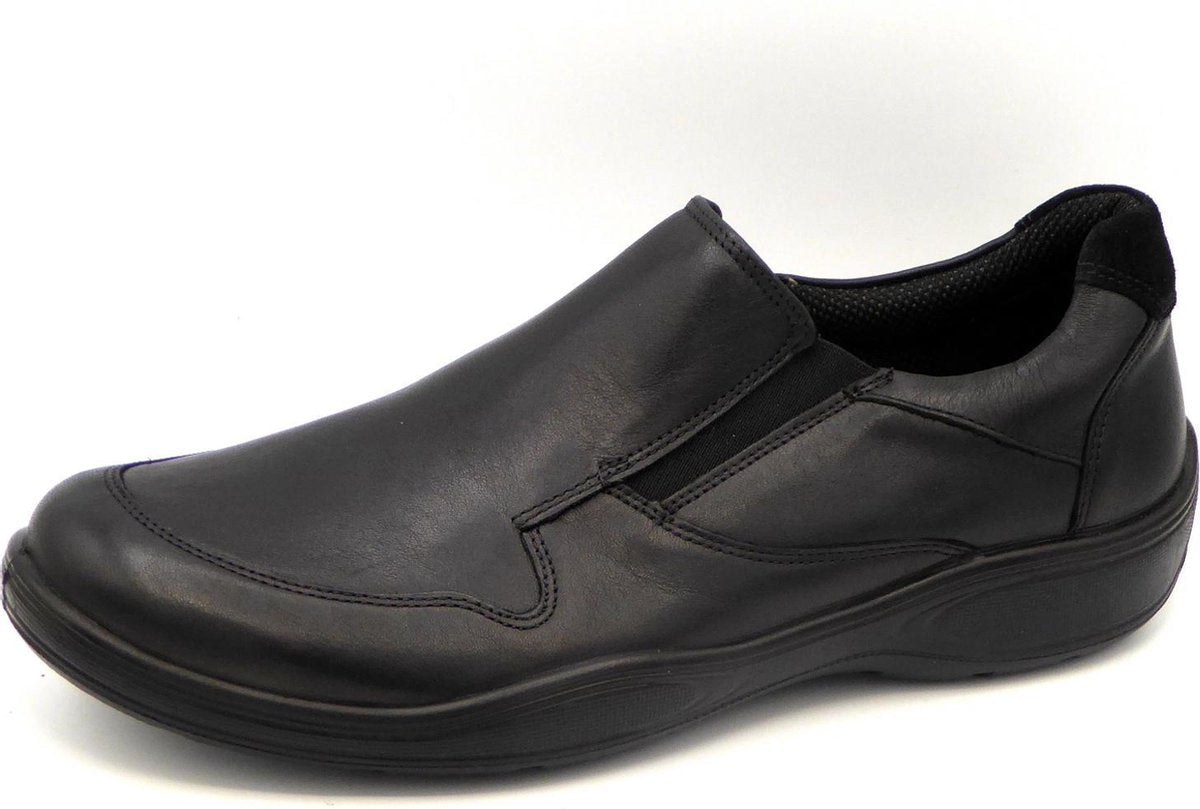 Jomos Leren instapper 418415 - Zwart - Maat 46