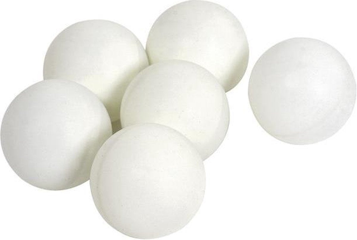Playfun Tafeltennisballen Wit 6 Stuks